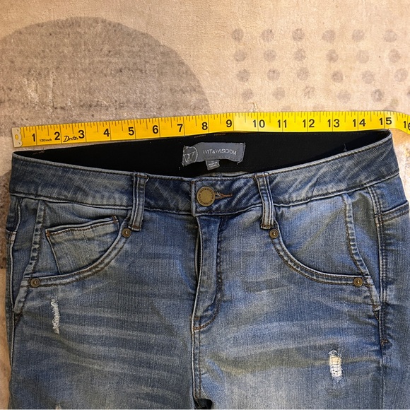 Wit & Wisdom Ab Solution side Girlfriend Jeans Size 6 - Picture 2 of 11
